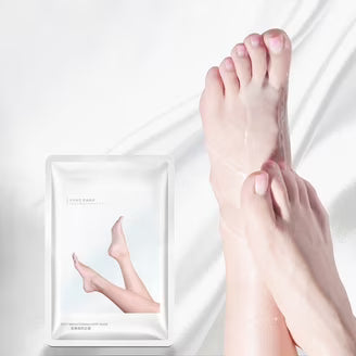 Aldea Whitening Foot Mask for Soft, Smooth Heels